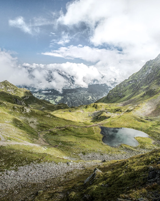 Mountain panorama © Silvretta Montafon / Stefan Kothner