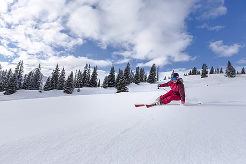Skifahren am Golm © Montafon Tourismus GmbH / Stefan Kothner