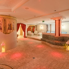 Sauna facility at Hotel Adler
