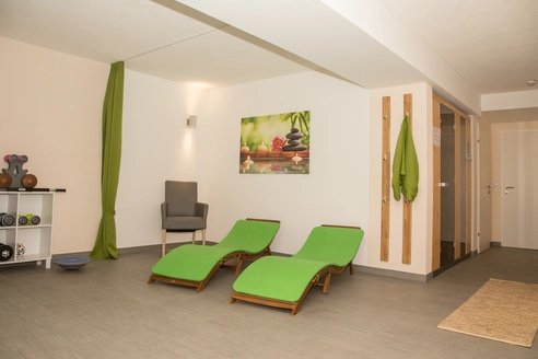 Vitality room with infrared cabin